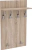 AKKE Sonoma Garderobenpaneel MAXI - CHROM haken BxH: 60x90 Produktbild-Vorschau 1