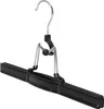 VonBueren 20x Hosenbügel Klemmbügel schwarz | Hosenspanner Produktbild-Vorschau 2