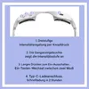 Mikrostrom Augenmassagegerät mit Rotlichtbrille – Produktbild-Vorschau 3