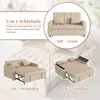 STILVORA 2-Sitzer Schlafsofa mit Stauraum und Verstellbarer Produktbild-Vorschau 2