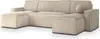 Masseno Ecksofa PESANO T mit Schlaffunktion U-Form, Sofa Produktbild-Vorschau 2