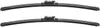 Two black windshield wiper blades are shown against a white background. Produktbild-Vorschau