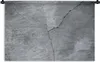 MuchoWow® Wandteppich Wandbehang Beton - Grau - Riss 60x40 Produktbild-Vorschau 1