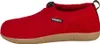 A side view of a red slipper with a brown sole. Anteprima dell’immagine prodotto
