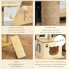 PawHut Kratzbaum Katzenbaum für Katzen Kletterbaum aus Holz Produktbild-Vorschau 6