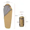 Dove Domani Schlafsack 220x80x50cm curry Anteprima dell’immagine prodotto 2
