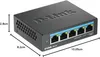 D-Link DMS-105/E Commutateur Desk. D-Link DMS-105 5*2.5GE Voir les images du produit 6