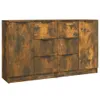 vidaXL Sideboards 2 Stk. Räuchereiche 60x30x70 cm Produktbild-Vorschau 3