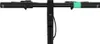 Close-up of the handlebars of an electric scooter. Voir les images du produit