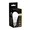 A product box for an LED light bulb, with the bulb itself partially visible. Náhled obrázku produktu