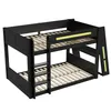 Merax Gaming Etagenbett 140x200 cm, Hochbett mit Produktbild-Vorschau 8