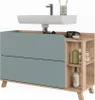 Waschbeckenunterschrank Vicco Karen Sonoma/Blau 100 x 65 cm Produktbild-Vorschau 6