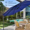 SVITA Parasol de jardin Parapluie Outdoor 360° Parapluie Voir les images du produit 2