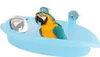 Papageienbadewanne, Vogelbad, Duschbox mit Spiegel, Produktbild-Vorschau 1