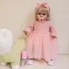 60 Cm Große, Lebensechte Reborn-Babypuppe Mit Stoffkörper, Produktbild-Vorschau 5