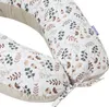 Schwangerschaftskissen [Boho Garden und Beige Samt] Produktbild-Vorschau 2