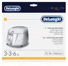 De’Longhi 5525101500, Čierna, Biela, Papája, Delonghi F8 - Náhľad obrázku produktu 9