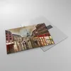 Bilder auf glas - Paris Turm Straße - 70x50cm - Glasbilder Produktbild-Vorschau 2