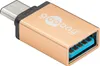 Goobay adaptér USB-A OTG na USB-C - zlatý Náhľad obrázku produktu 1