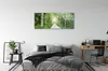 Glasbilder 125x50 Wandkunst Birke Forstweg Produktbild-Vorschau 3