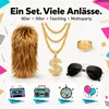 4 in 1 Vokuhila Set für Fasching & Karneval – mit Assi Produktbild-Vorschau 5