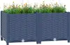 vidaXL Hochbeet 80x40x38 cm Polypropylen Produktbild-Vorschau 2