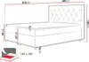 MIRJAN24 Boxspringbett Paros, Ehebett mit zwei Bettkästen Produktbild-Vorschau 4