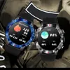 Two smartwatches are displayed on a green jacket. Podgląd zdjęcia produktu