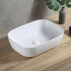 Lavabo rettangolare in Vetroceramica da appoggio su piano Anteprima dell’immagine prodotto 3