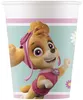 Paw Patrol Skye & Everest Geburtstagsdeko Einweggeschirr Produktbild-Vorschau 3
