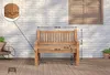 CLP Teakbank Jackson V2 Gartenbank mit Rückenlehne Produktbild-Vorschau 2