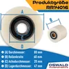 4 Stück Hubwagenrollen Polyamid Nylon 80 x 60 mm, Achse 20 Produktbild-Vorschau 6
