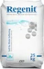 A white bag of salt tablets for water softening, with a graphic of water and some tablets. Produktbild-Vorschau