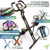 Tretmann Home Heimtrainer Ergometer Fitnessbike Klappbar Produktbild-Vorschau 3