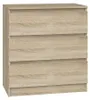 Topeshop M3 SONOMA, Eiche, 3 Schublade(n), Partikelbord, Produktbild-Vorschau 13