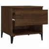 vidaXL Beistelltische 2 Stk. Braun Eichen-Optik 50x46x50 cm Produktbild-Vorschau 9