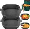 Silikon Backform für Heißluftfritteuse-Backpapier Für Produktbild-Vorschau 1