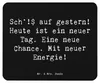 Mr. & Mrs. Panda Mouse Pad Spruch Selbstzweifel Neuanfang - Produktbild-Vorschau 1