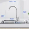 ZMH Wasserhahn Küche Hochdruck Küchenarmatur Armatur Produktbild-Vorschau 3