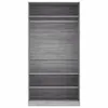 vidaXL Szafa szara Sonoma 100x50x200 cm Materiał Podgląd zdjęcia produktu 13