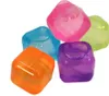Bunte Eiswürfel in orange, pink, blau, gelb und lila - Kunststoff - wiederverwendbar - 10 Stück Produktbild-Vorschau