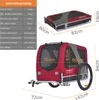 DOGGYHUT® Premium LARGE Remorque vélo pour chiens 15 - 30kg Voir les images du produit 3