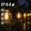 LUMILED Solar Lichterkette für Außen 7,7M 20x A60 LED Produktbild-Vorschau 3