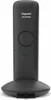 A black Gigaset CE575HX cordless phone is shown standing upright on its charging base. Voir les images du produit