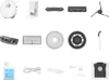 A collage of robotic vacuum cleaner accessories and parts. Náhled obrázku produktu