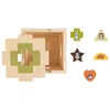 Playtive Steckspiel Spiel Motorik Waldtiere Holz grün Produktbild-Vorschau 8