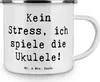 Mr. & Mrs. Panda Teetasse Spruch Ukulele Entspannung - Weiß Produktbild-Vorschau 3