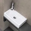 doporro Lavandino Bagno da Appoggio Lavabo ad Angolo Anteprima dell’immagine prodotto 1