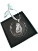 Kůň Camargue - křišťálová ozdoba s fotografií, fotografie Náhled obrázku produktu 2