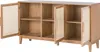 home24 Sideboard - Wiener Geflecht / Echtholzfurnier Produktbild-Vorschau 3